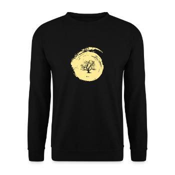 Gartenbau Blume Pflanzen - Unisex Pullover - Schwarz - Vorne - Alina (178cm) & Michal (187cm)