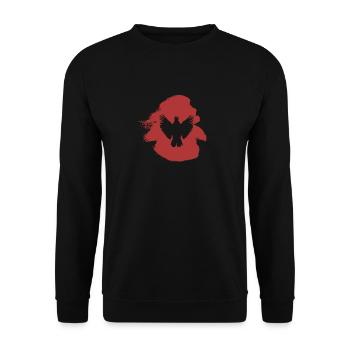 Cockatoos macaw parrot - Unisex Sweatshirt - black - Front - Alina (178cm) & Michal (187cm)