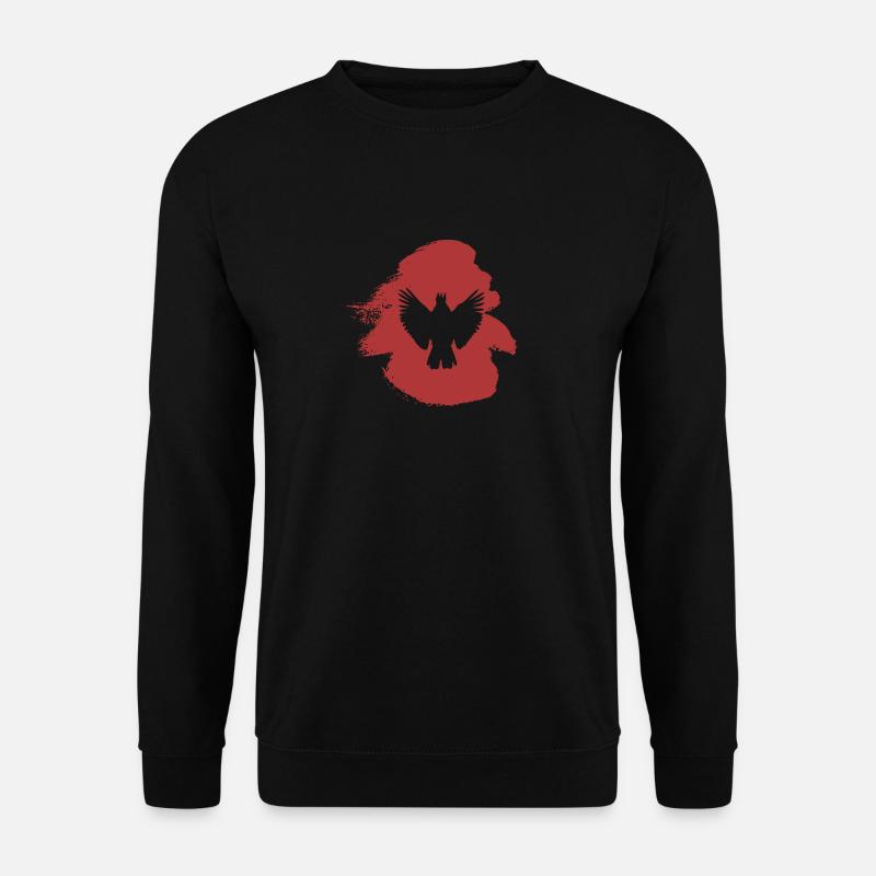 Kakadus Ara Papagei - Unisex Pullover - Schwarz
