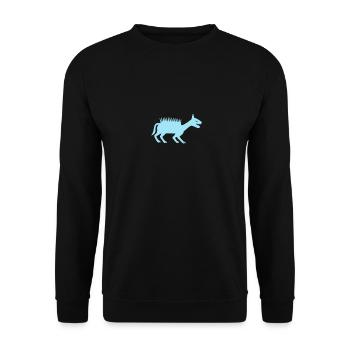 Créature mythique Bête mythique Bigfoot - Sweat-shirt Unisexe - noir - Devant - Alina (178cm) & Michal (187cm)