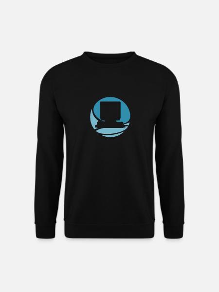 Internet Computerarbeit Gamer - Unisex Pullover - Schwarz