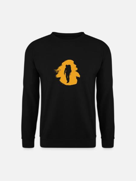 Backpack Backpack Backpacker - Unisex Sweatshirt - black