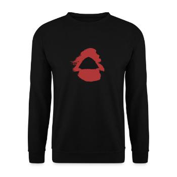 Tent Tent Camper - Unisex Sweatshirt - black - Front - Alina (178cm) & Michal (187cm)
