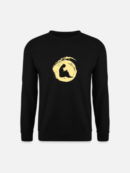 Sewing Thread Crochet - Unisex Sweatshirt - black
