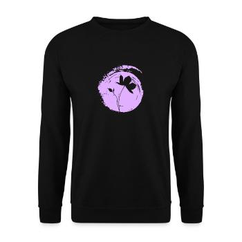 Horticulture, Flowers, Botany - Unisex Sweatshirt - black - Front - Alina (178cm) & Michal (187cm)