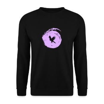 Parrot Cockatoos Cockatoos - Unisex Sweatshirt - black - Front - Alina (178cm) & Michal (187cm)