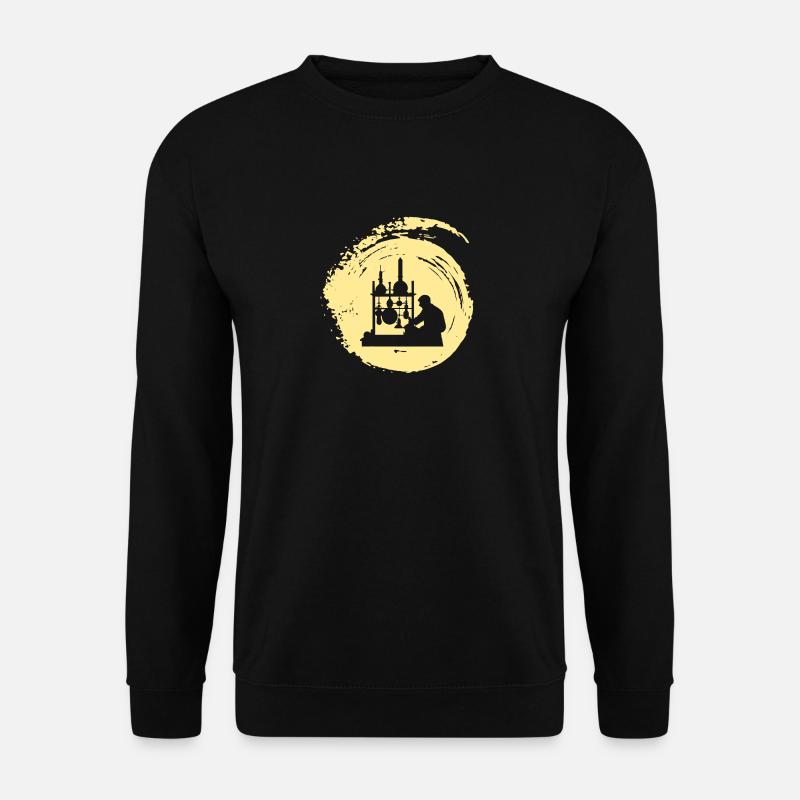 Molécule Chimique ADN - Sweat-shirt Unisexe - noir