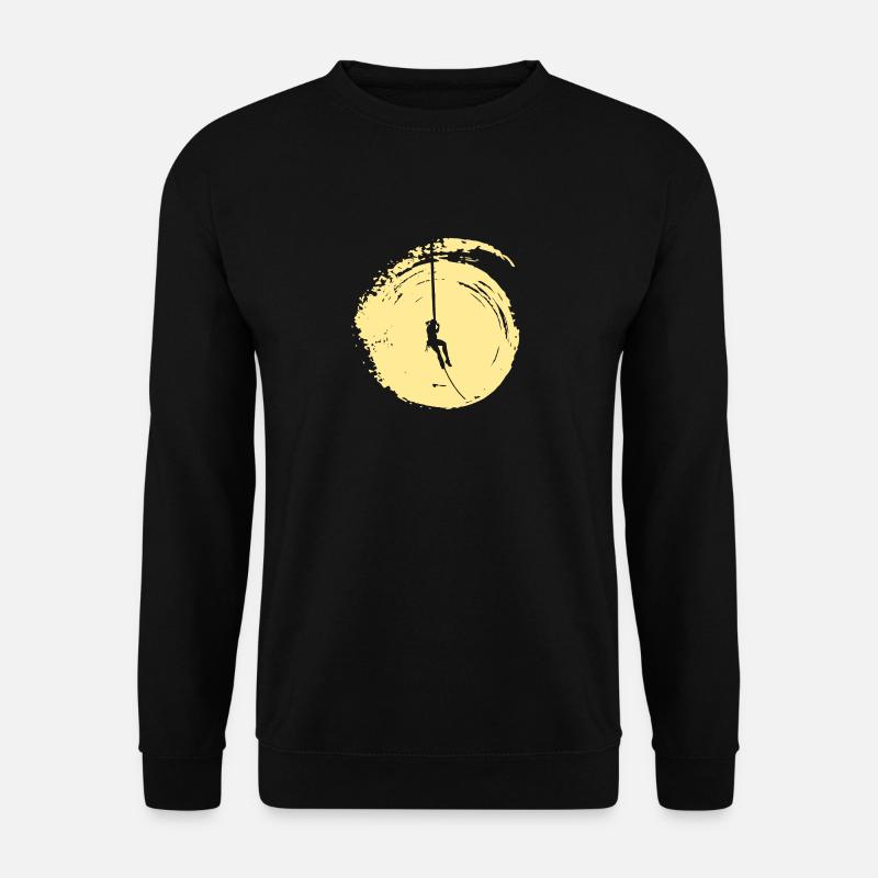 Mountaineer Climber Mountaineer - Unisex Sweatshirt - black