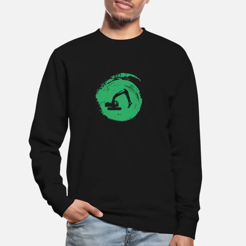 Baggerfahrerin Baggerfahrerin Baggerfahrer Unisex Pullover