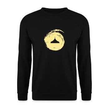 Elephant Elephant Acrobatics - Unisex Sweatshirt - black - Front - Alina (178cm) & Michal (187cm)