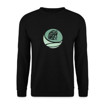 Lait de souris Lait - Sweat-shirt Unisexe - noir - Devant - Alina (178cm) & Michal (187cm)
