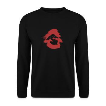 Wachsen Baum Japanische Kunst - Unisex Pullover - Schwarz - Vorne - Alina (178cm) & Michal (187cm)