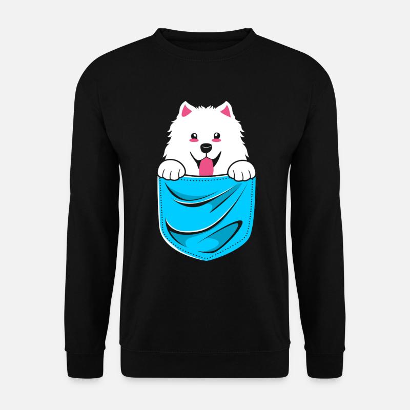 Samojede - Unisex Pullover - Schwarz