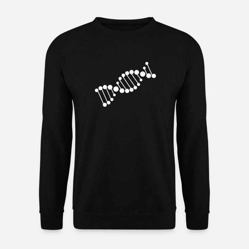 DNA Strang Symbol Chromosom - Unisex Pullover - Schwarz