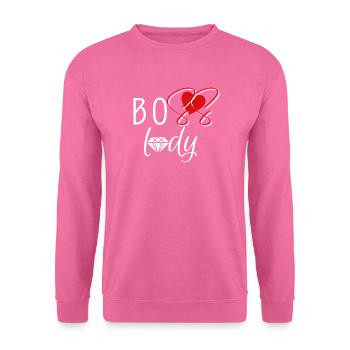 Weibliche Bosse - Unisex Pullover - Pink - Vorne