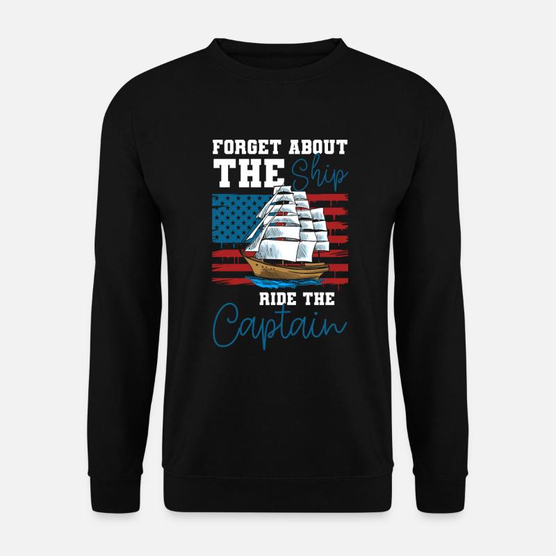 Ship - Unisex Sweatshirt - black