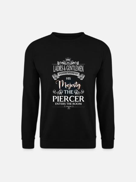Piercer Schmerz - Unisex Pullover - Schwarz
