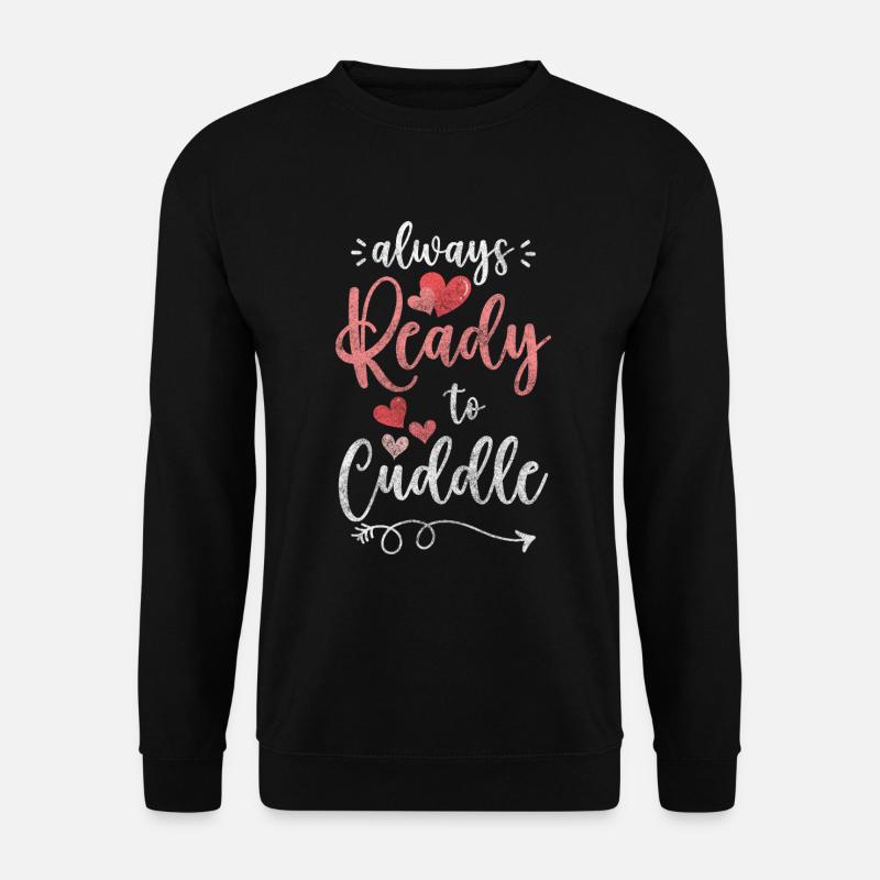 Relationship Partner Cuddly - Unisex Sweatshirt - black