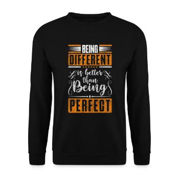 Style de drapeau unique de personnes - Sweat-shirt Unisexe - noir - Devant - Alina (178cm) & Michal (187cm)