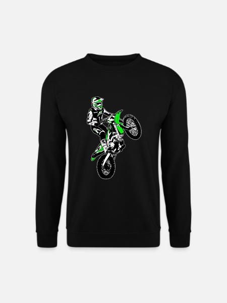 Moto Cross - Motocross - Supercross - MX - SX - Unisex Pullover - Schwarz