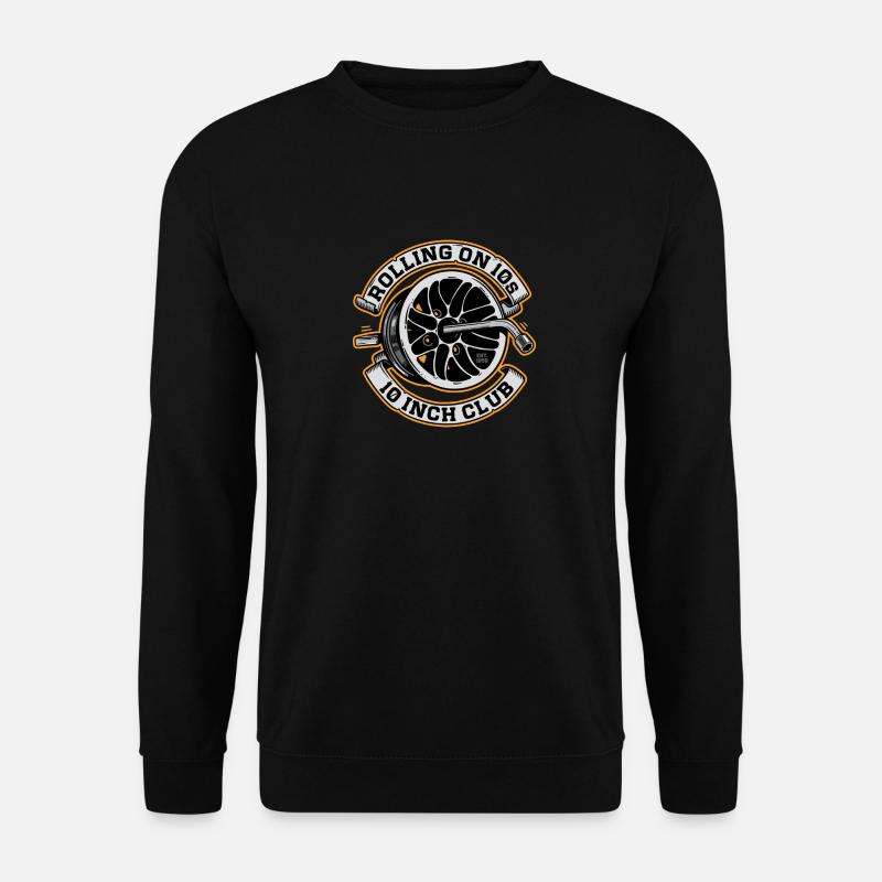 10 tommer club merc - Unisex sweater - sort
