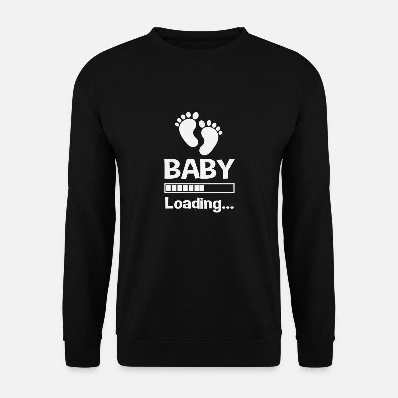 Baby loading ... - Unisex Sweatshirt - black