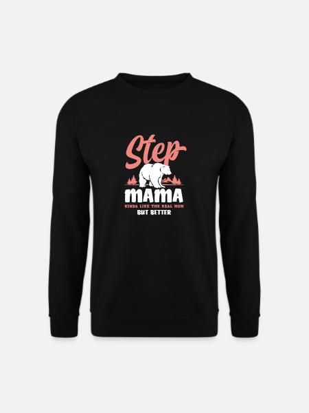 Belle-mère Maman - Sweat-shirt Unisexe - noir