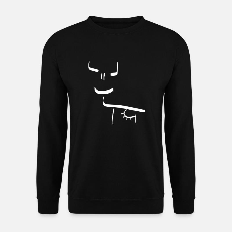 Kuh - Unisex Pullover - Schwarz