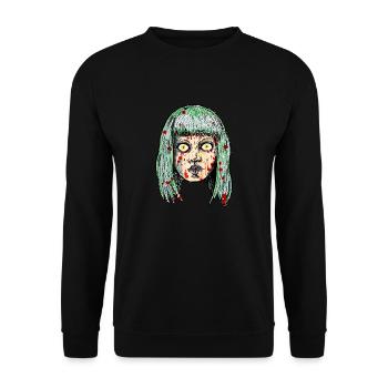 Mit Mord davonzukommen - Unisex Pullover - Schwarz - Vorne - Alina (178cm) & Michal (187cm)