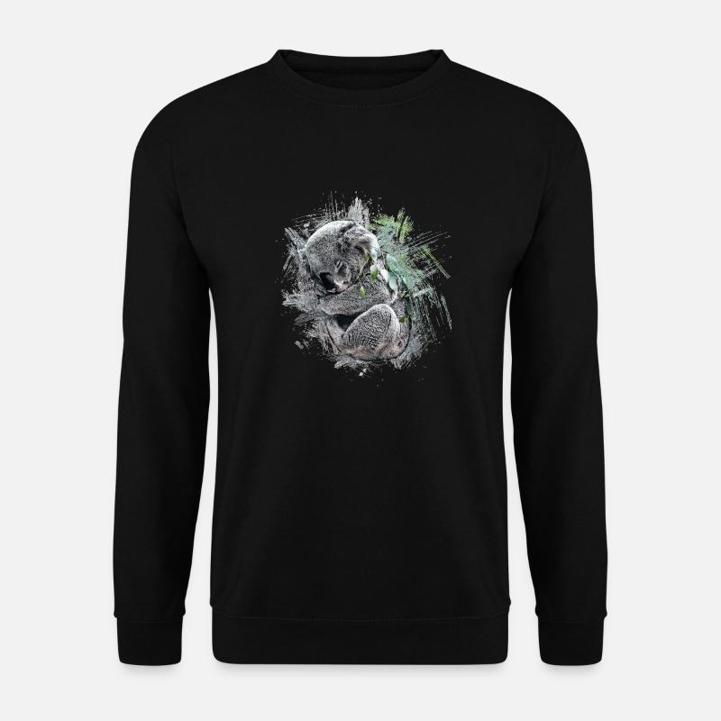 Koala bear - Unisex Sweatshirt - black