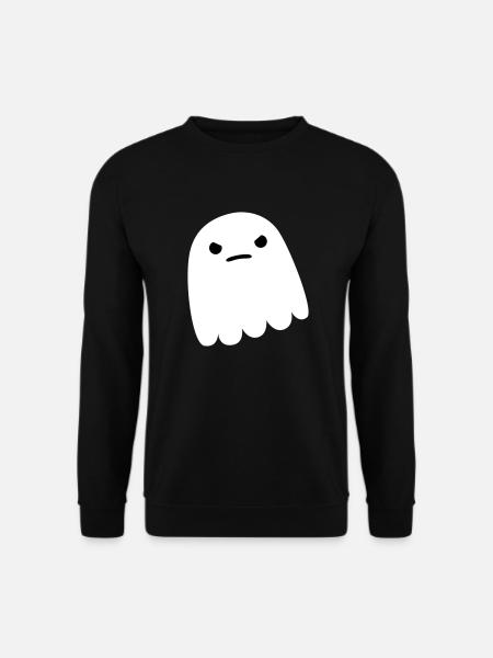 Very unhappy ghost (angry Ghost) - Unisex Sweatshirt - black