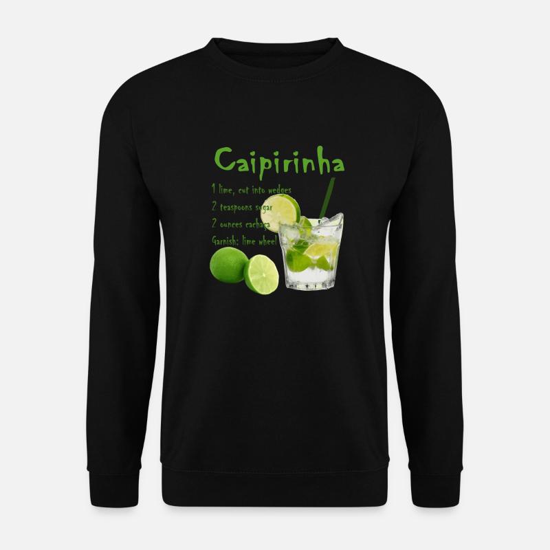 Cocktail Caipirinha - Unisex Sweatshirt - black