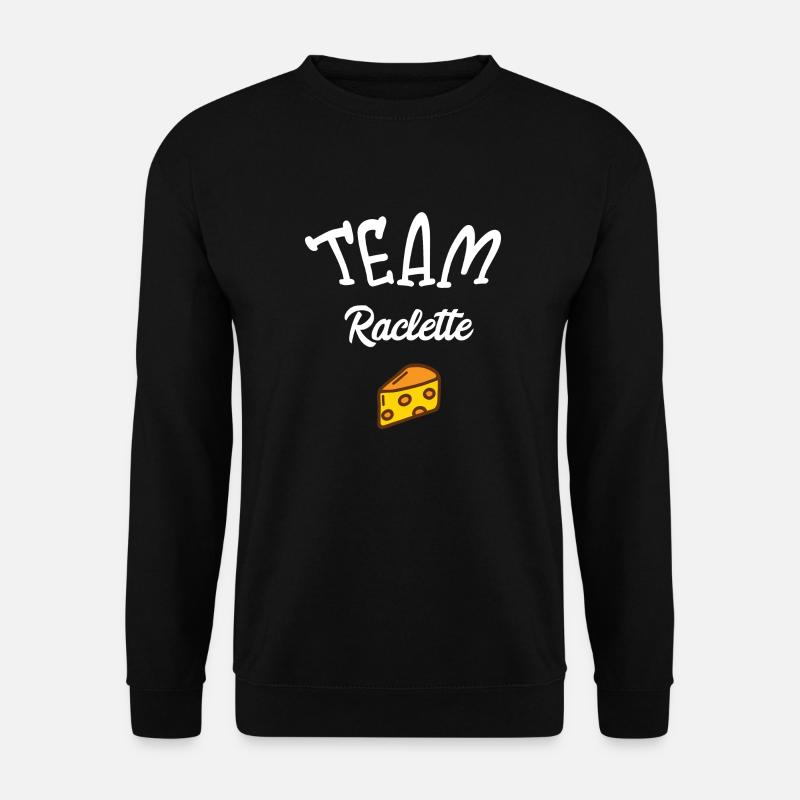 Team Raclette - Unisex Pullover - Schwarz