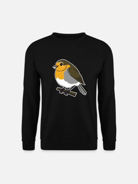 Robin Cute Kids 2 - Unisex Sweatshirt - black