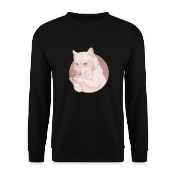 Raton Laveur - Brillant ! - Sweat-shirt Unisexe - noir - Devant - Alina (178cm) & Michal (187cm)