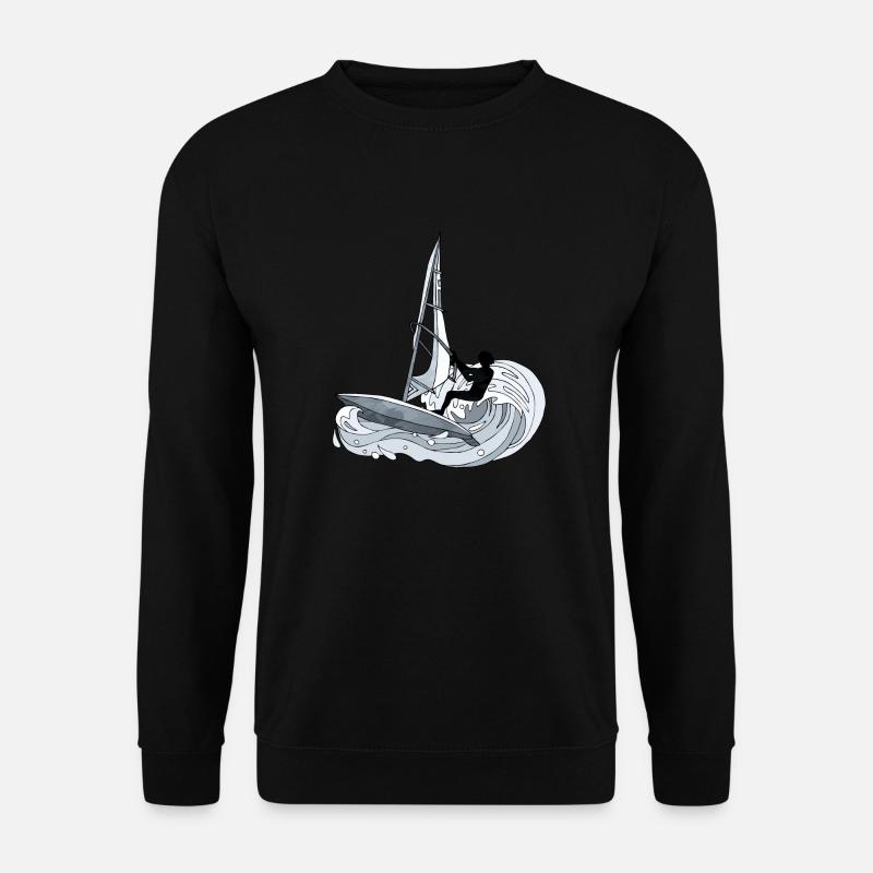 Windsurfing - Unisex Sweatshirt - black