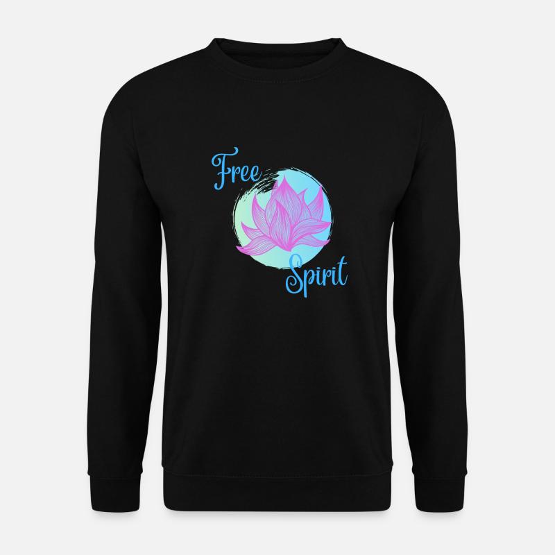 Free Spirit - Unisex Pullover - Schwarz
