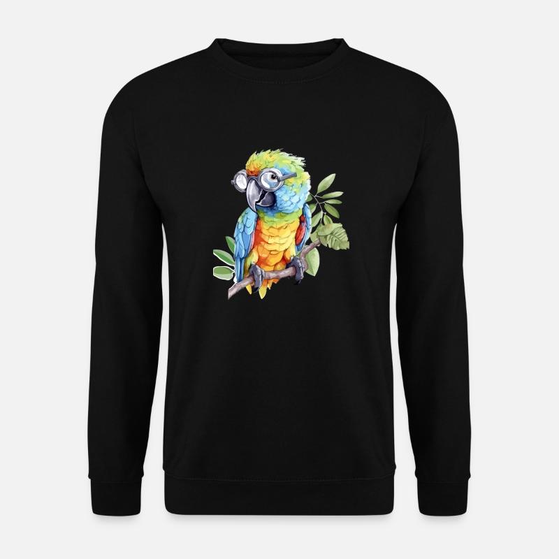 Jackoo le perroquet - Sweat-shirt Unisexe - noir
