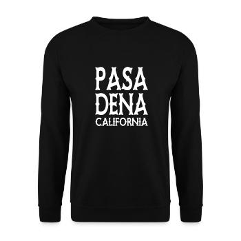Pasadena - Californie, États-Unis d’Amérique, États-Unis - Sweat-shirt Unisexe - noir - Devant - Alina (178cm) & Michal (187cm)
