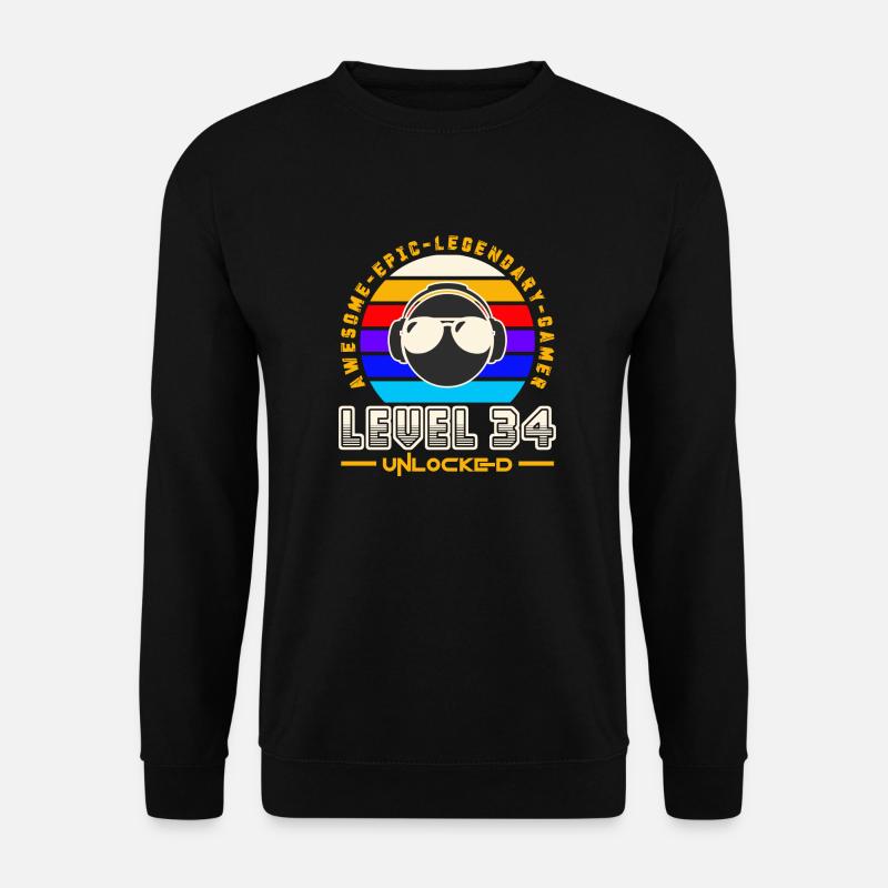Level 34 - Unisex Sweatshirt - black