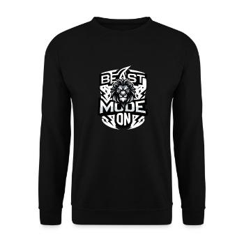 Ferocious Beast - Unisex Sweatshirt - black - Front - Alina (178cm) & Michal (187cm)