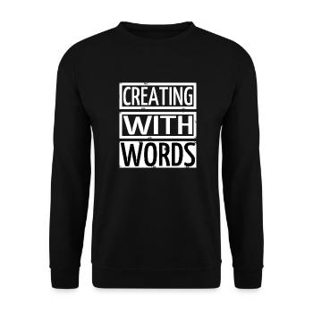 Ressources pour la rédaction de déclarations Conseils d’écriture Blagues - Sweat-shirt Unisexe - noir - Devant - Alina (178cm) & Michal (187cm)