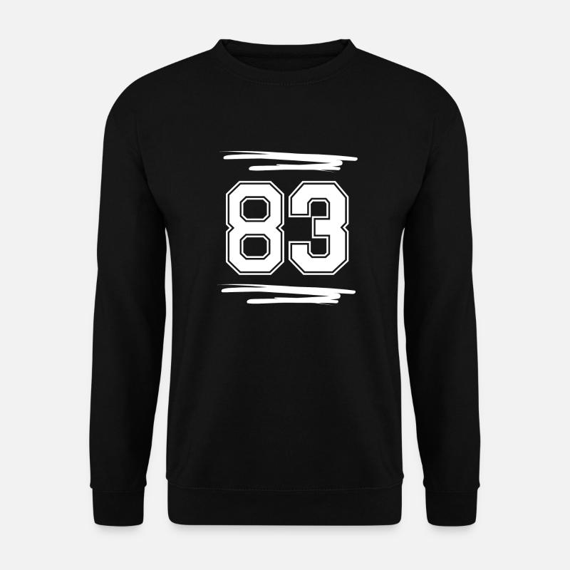 83 Sportlicher Spirit - Unisex Pullover - Schwarz