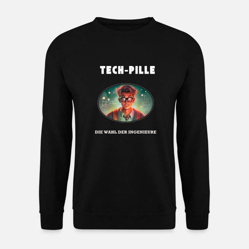 Tech Pill: Engineers' Choice - Unisex Sweatshirt - black