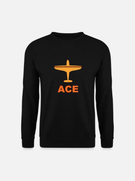 Aéroport d’Arrecife - Lanzarote - Îles Canaries - Sweat-shirt Unisexe - noir