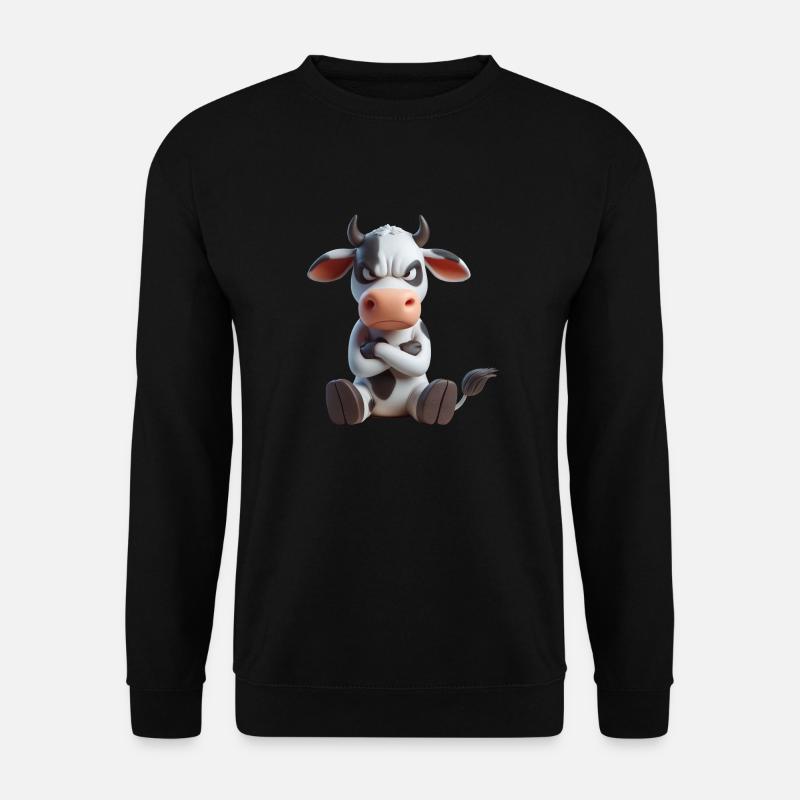 Cow grim 2 - Unisex Sweatshirt - black