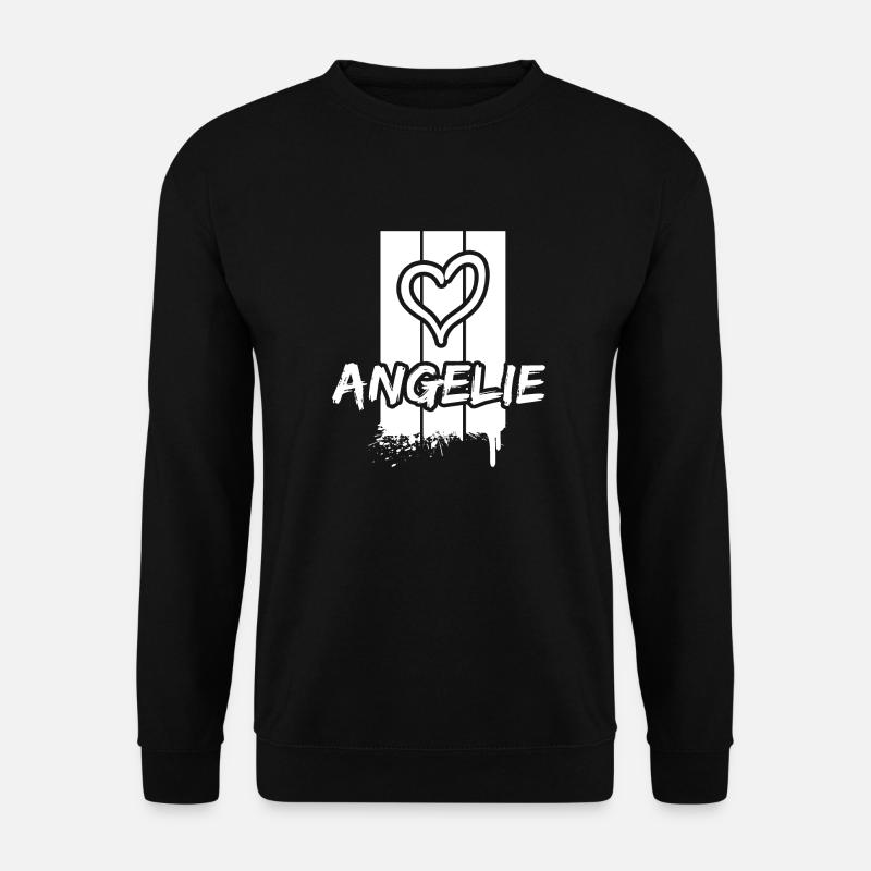 Angelie - Unisex Pullover - Schwarz