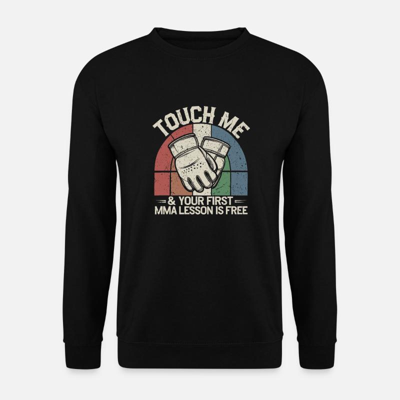 Statement für MMA-Fans - Unisex Pullover - Schwarz