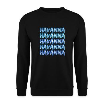 Voyage La Havane - Sweat-shirt Unisexe - noir - Devant - Alina (178cm) & Michal (187cm)