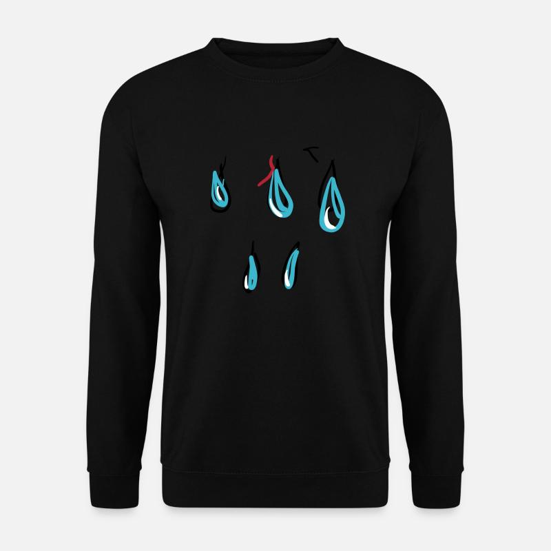 Tränen träne - Unisex Pullover - Schwarz